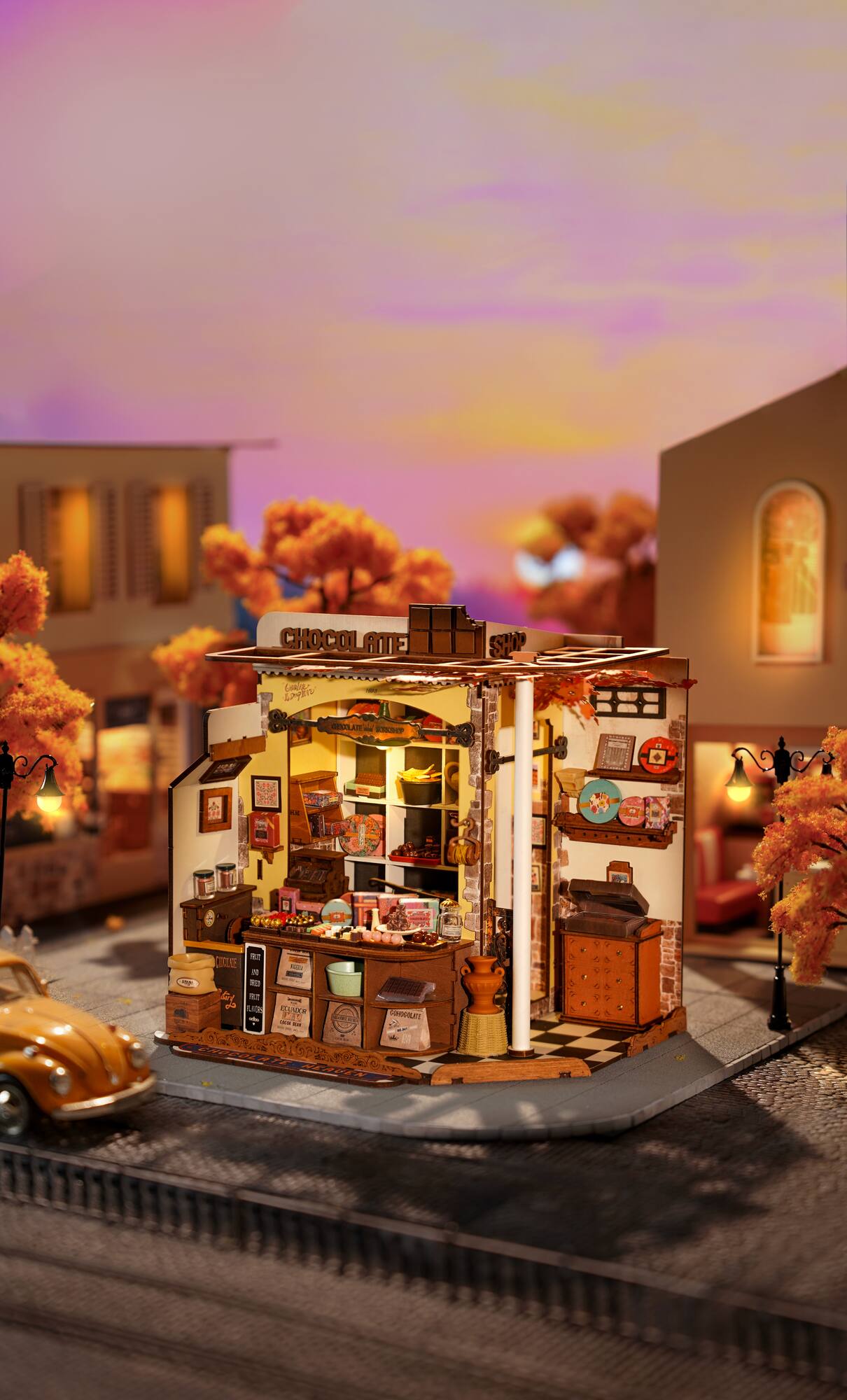 Rolife® Henry's Chocolate DIY Miniature House Kit